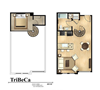 TriBeca Loft 1 bedroom 1 bath 693 square feet TriBeca Loft 1 bedroom 1 bath 693 square feet